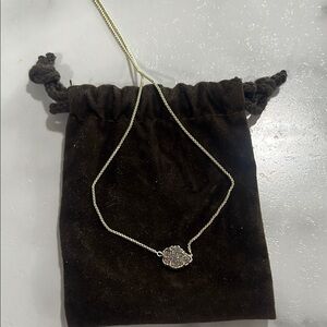 Kendra Scott Drusy Gold Necklace